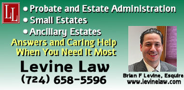 Law Levine, LLC - Estate Attorney in Arnold PA for Probate Estate Administration including small estates and ancillary estates